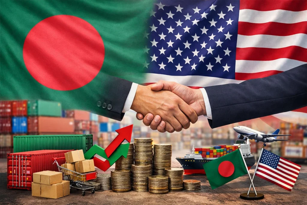 যুক্তরাষ্ট্রের সঙ্গে বাংলাদেশের চুক্তি সই, পাল্টা শুল্ক কমল ১৯ শতাংশ